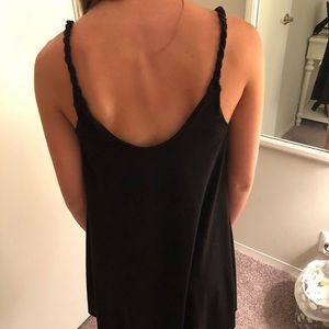 Simple black dress